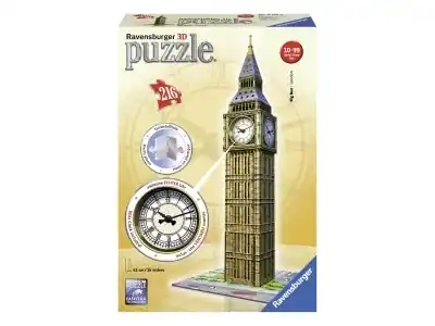Fyndpris - Ravensburger 3D - Big Ben, London - Fungerande Klocka (216)
