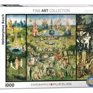 Populär - EuroGraphics Heironymus Bosch - The Garden of Earthly Delights (1000)