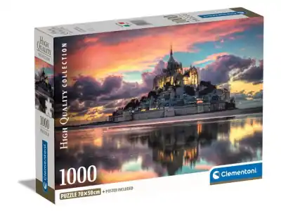 Clementoni Le Magnifique Mont Saint-Michel (1000) - Ta chansen