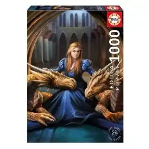 Begränsat antal - Educa Anne Stokes - Fierce Loyalty (1000)