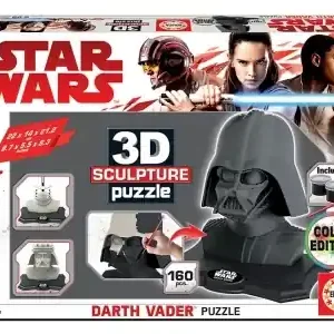 Deal - Educa 3D Sculpture Puzzle - Darth Vader, Color Edition (160)