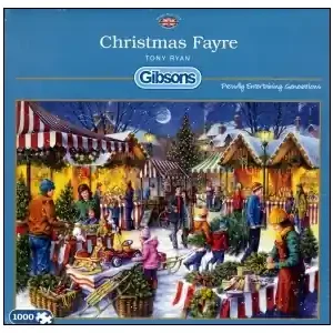 Premiumkvalitet - Gibsons Tony Ryan - Christmas Fayre (1000)