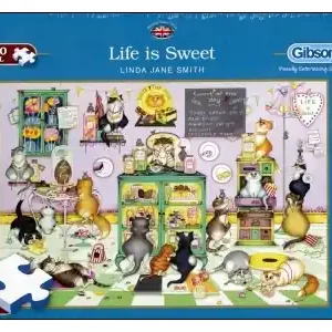 Dagens deal - Gibsons Linda Jane Smith - Life is Sweet XXL (100)