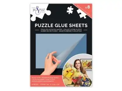 Puzzle Glue Sheets - Limark (8 st A4 för 1000 bitar) - Jig&Puz - Bara denna vecka