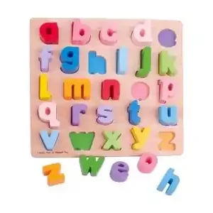 Bigjigs Chunky Lift Out - Alphabet (26) | Populär