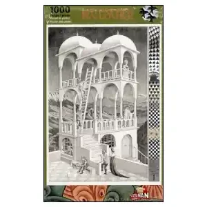 Försäljningssuccé | Puzzelman M.C. Escher - Belvedere (1000)