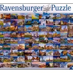 Utförsäljning - Ravensburger 99 Beautiful Places of Europe (3000)