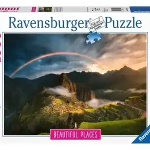 Bästa pris | Ravensburger Beautiful Places - Rainbow Over Machu Picchu, Peru (1000)
