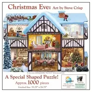 SunsOut Steve Crisp - Christmas Eve (1000) - Fynd