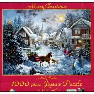 Beställ nu - SunsOut Merry Christmas (1000)