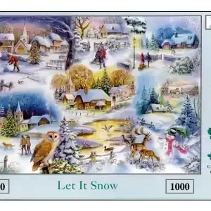 The House of Puzzles Let It Snow (1000) - Lågt pris