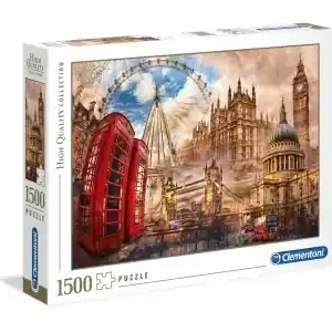 Väl omtyckt - Clementoni Vintage London (1500)