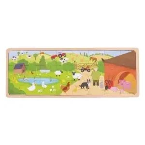 Bigjigs Rampussel - On The Farm (24) - Rea