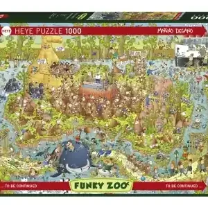 Endast denna vecka - Heye Marino Degano - Funky Zoo, Australian Habitat (1000)