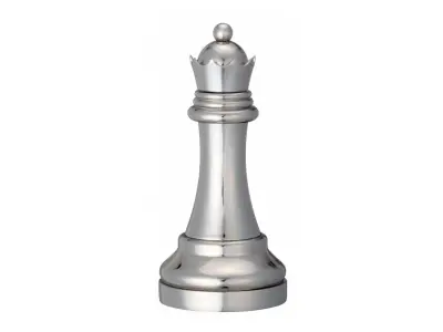 Rea - Hanayama - Chess Puzzle, Queen Silver