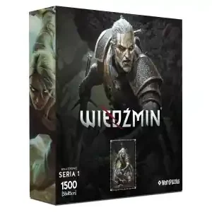 WeirdPuzzles Heroes of the Witcher - Series I, Geralt (1500) | Tryggt köp