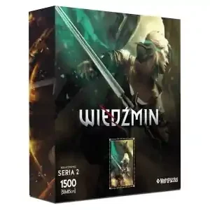 Premiumkvalitet - WeirdPuzzles Heroes of the Witcher - Series II, Ciri (1500)