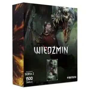 WeirdPuzzles Heroes of the Witcher - Series II, Eskel (1500) | Finns nu