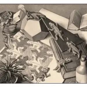 Puzzelman M.C. Escher - Reptiles (1000) - Dagens erbjudande