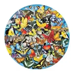 SunsOut Butterflies in the Round (1000) - Sista dagarna