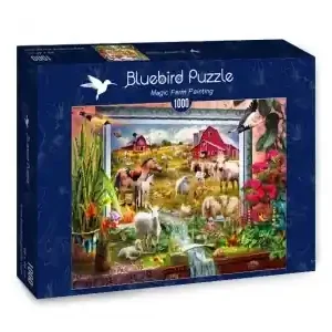 Beställ nu | Bluebird Puzzle Jan Patrik Krasny - Magic Farm Panting (1000)
