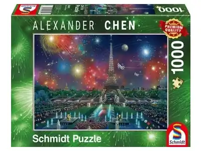 Kundfavorit - Schmidt Alexander Chen - Fireworks at the Eiffel Tower (1000)