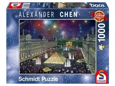 Missa inte erbjudandet - Schmidt Alexander Chen - Fireworks at the Louvre (1000)