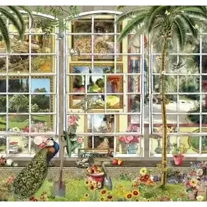 Lågt pris - SunsOut Gardens In Art (1000)