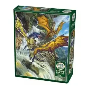 Beställ online - Cobble Hill Waterfall Dragons (1000)