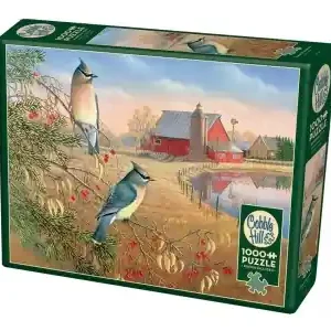 Cobble Hill Cedar Waxwings (1000) - Nyinkommet