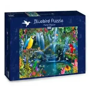 Bluebird Puzzle Parrot Tropics (3000) - Kan beställas online