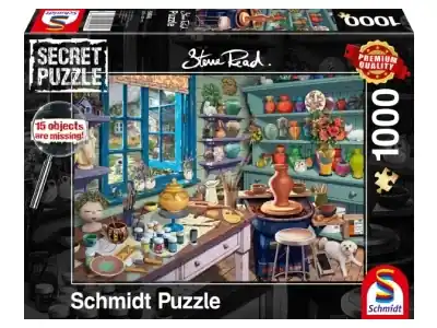 Rea - Schmidt Secret Puzzle - Steve Read, Artist Studio (1000)