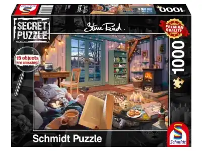 Schmidt Secret Puzzle - Steve Read, At the Holiday Home (1000) | Passa på nu