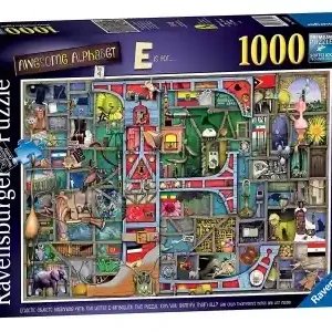 Beställ idag - Ravensburger Awesome Alphabet - E is for... (1000)