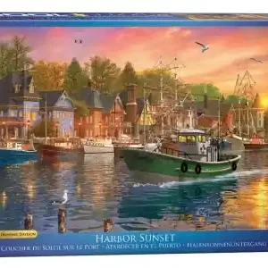 Rabatter - EuroGraphics Dominic Davison - Harbor Sunset (1000)