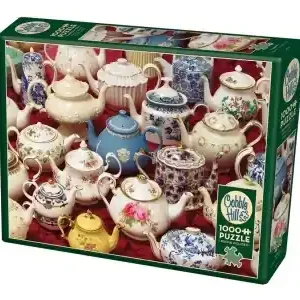 Bra pris | Cobble Hill Teapots (1000)