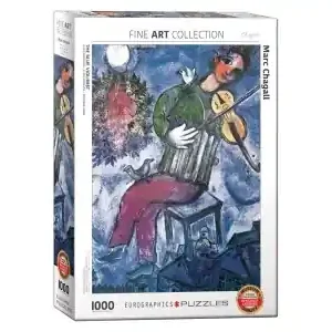 EuroGraphics Chagall - The Blue Violinist (1000) | Mycket populär