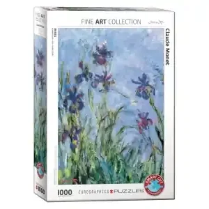 Toppkvalitet - EuroGraphics Monet - Irises (1000)