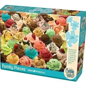 Specialpris - Cobble Hill Family Pieces - More Ice Cream (350)