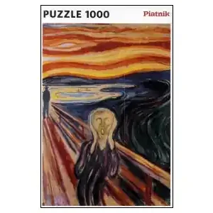 I lager | Piatnik Edvard Munch - The Scream (1000)