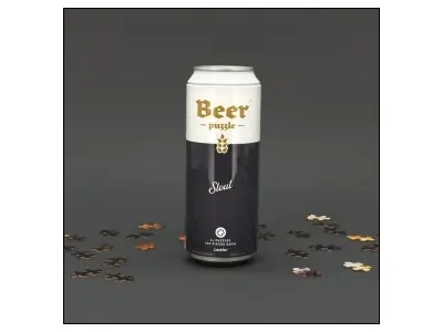 Luckies Beer Puzzle - Stout (2 x 100) | Premium