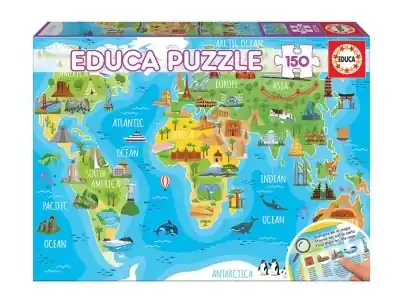 Educa Monuments World Map (150) | Gratis retur