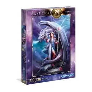 Topprodukt - Clementoni Anne Stokes - Dragon Mage (1000)