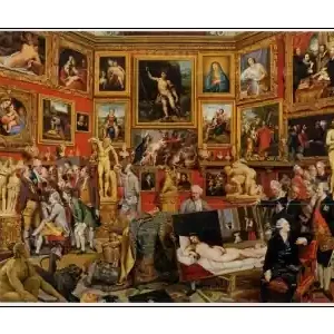 Expressleverans - Piatnik Johann Zoffany - The Tribuna of the Uffizi (1000)