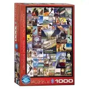Beställ direkt | EuroGraphics Canadian Pacific - Railroad Adventures (1000)