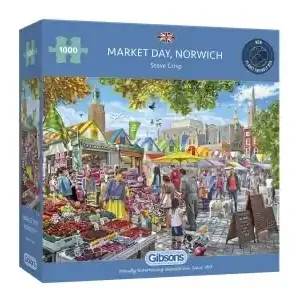 Direkt från fabriken | Gibsons Steve Crisp - Market Day, Norwich (1000)