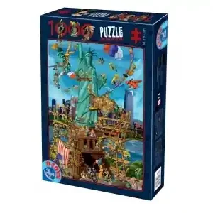 D-Toys New York - Statue of Liberty (1000) | Superpris
