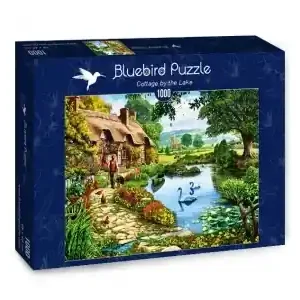 Bluebird Puzzle Cottage by the Lake (1000) | Extra rabatt