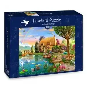 Toppkvalitet | Bluebird Puzzle Lakeside Cottage (1000)