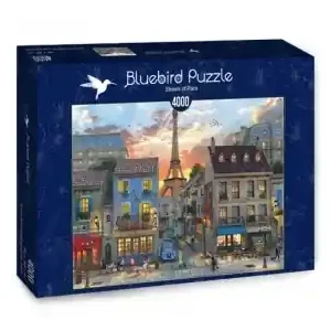 Bästa pris | Bluebird Puzzle Dominic Davison - Streets of Paris (1000)
